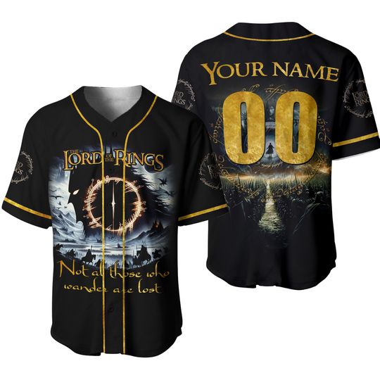 Discover Personalized Lord Of The Rings Jersey, Lotr Jersey Shirt