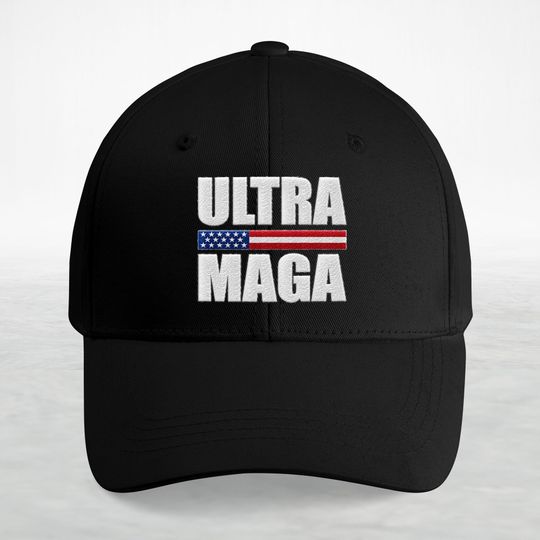Discover ULTRA MAGA 3D Embroidered Hat, Trump 2024 Cap, MAGA Hat, 45 47 Embroidered Cap
