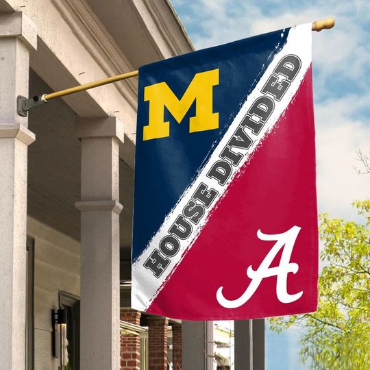 Discover Custom House Divided Flag - Personalized Flag Design
