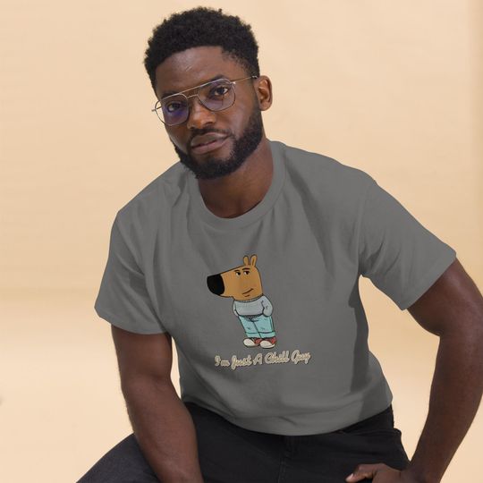Discover I'm Just A Chill Guy Shirt, Chill Guy Meme TikTok, Funny Gift Shirt
