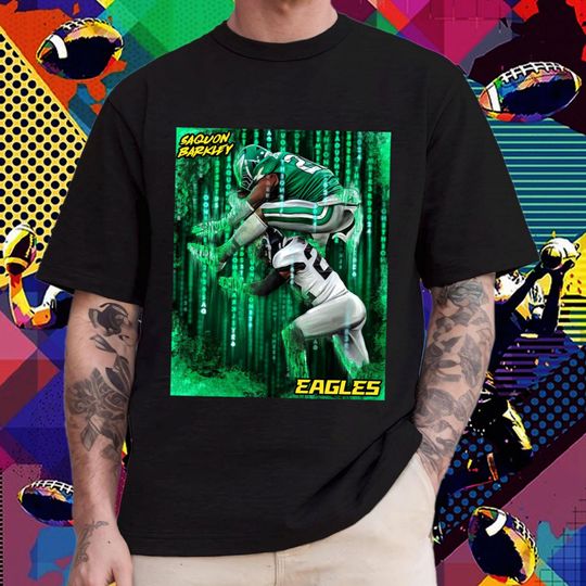 Discover Barkley Sports Shirt, Football Lover Tee, Saquon Lover Shirt