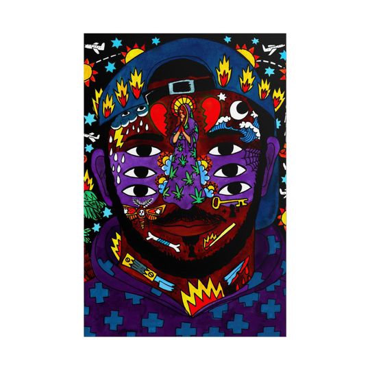 Discover Kaytranada - 99.9 Premium Matte Poster, Music Merch, Tour merch