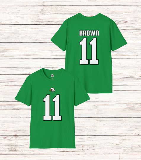 Discover AJ Brown Philadelphia Kelly Green T Shirt
