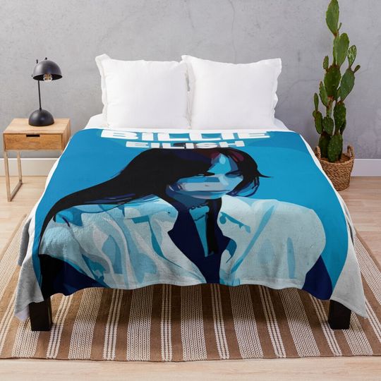 Discover Billie Eilish Throw Blanket