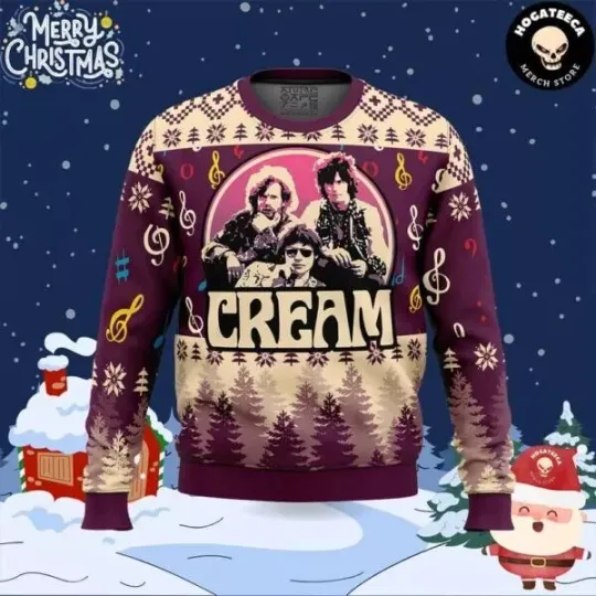 Discover The Cream Of The Crop 2024 Christmas Sweater Macho Man Ugly Christmas Sweater