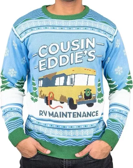 Discover Vacation Movie Jolliest Bunch Red Ugly Christmas Sweater