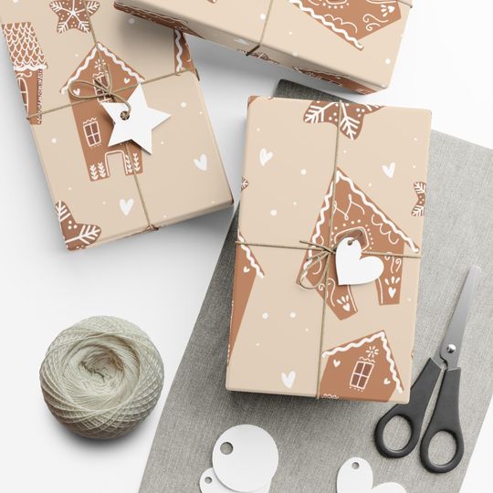 Discover Wrapping Paper, Christmas Gift Wrap, Holiday Present Wrap