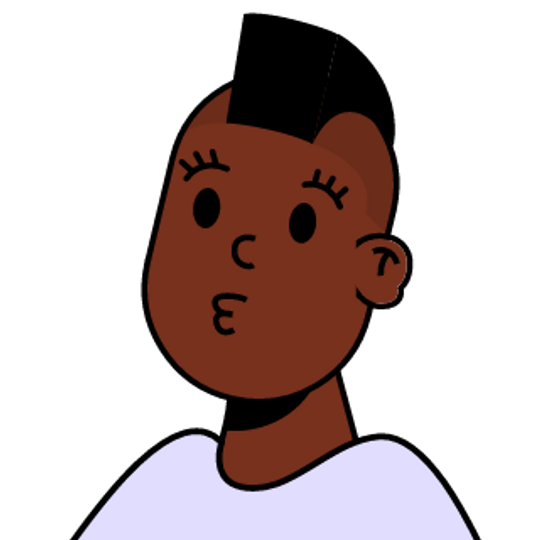 B