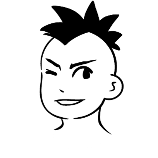 B