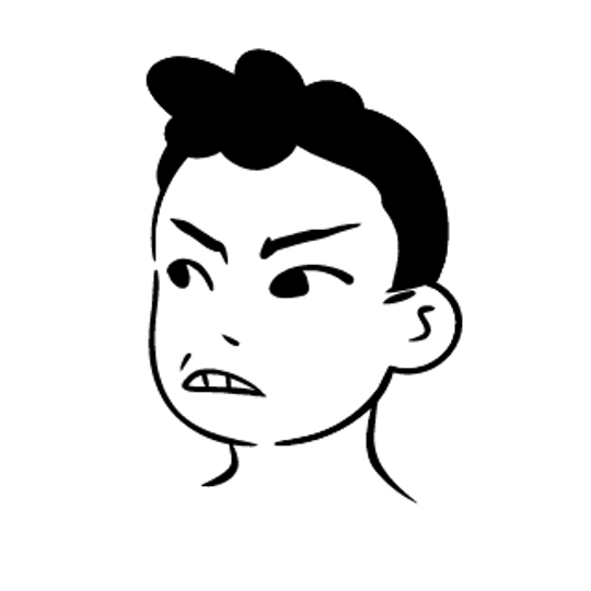 B