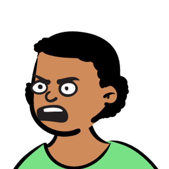 B