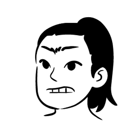 B