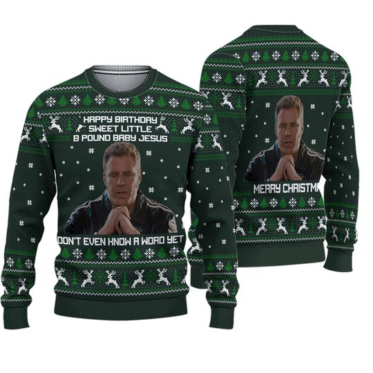 Discover Christmas Ricky Bobby Ugly Sweater, Talladega Nights The Ballad Of Ricky