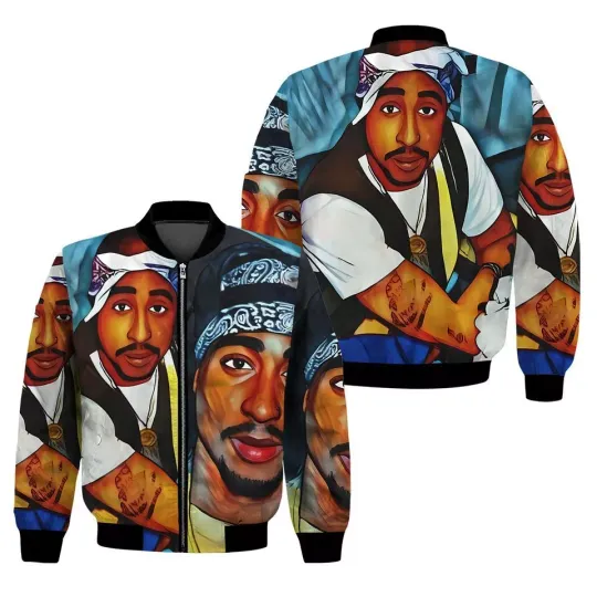 Discover Men's Tupac Bomber Jacket