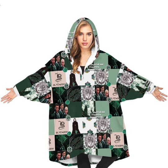 Discover Ha.rry Po.tter House Hoodie Blanket, Hog.warts Hoodie Blanket