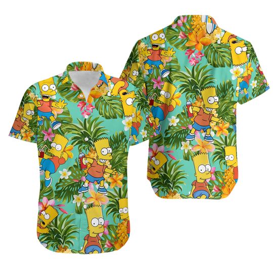 Discover Simpson Hawaiian shirt, aloha aloha best 3d Hawaiian