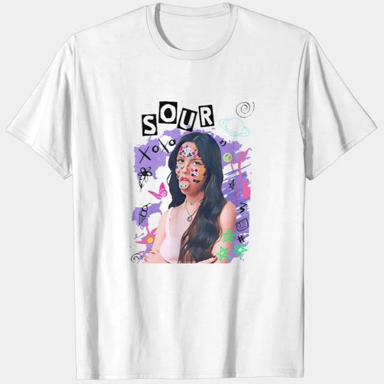 Discover Olivia Rodrigo Merch Sour Tour Shirt