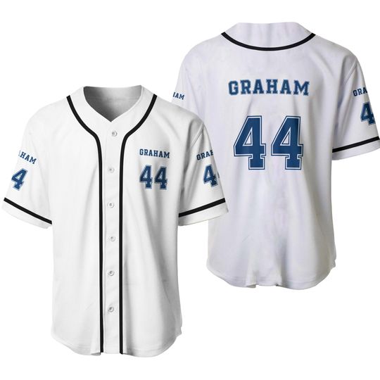 Discover Briar U Hockey Off Campus Graham 44 Two Side Baseball Jerseys