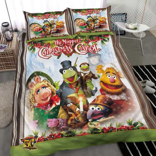 Discover Muppet Christmas Carol Three Piece Bedding Set