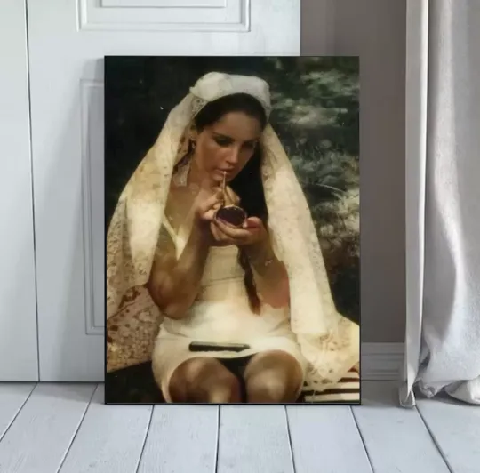 Discover Lana Del Rey Poster - Vintage Wedding Dress Poster