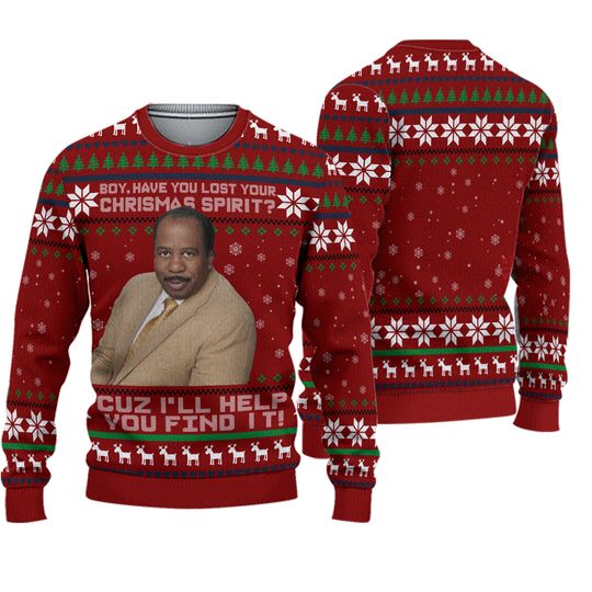 Discover Boy Have You Lost Your Christmas Spirit 3D Shirt, TV Series Ugly Christmas Sweater