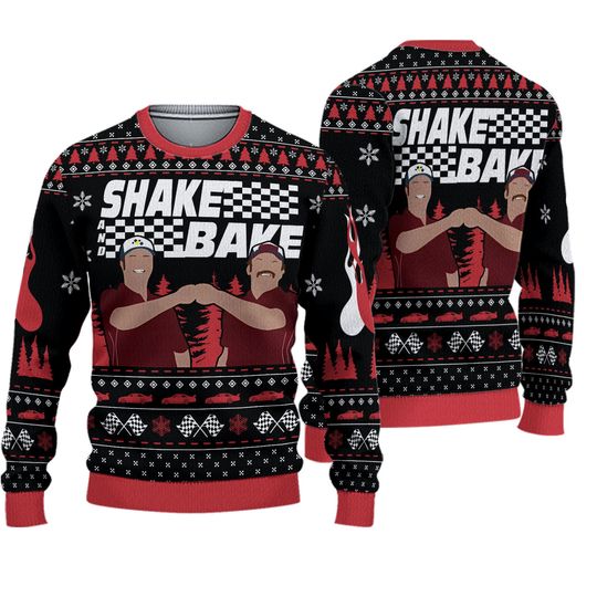 Discover Shake And Bake Ugly Sweater, Christmas Talladega Nights The Ballad Of Ricky