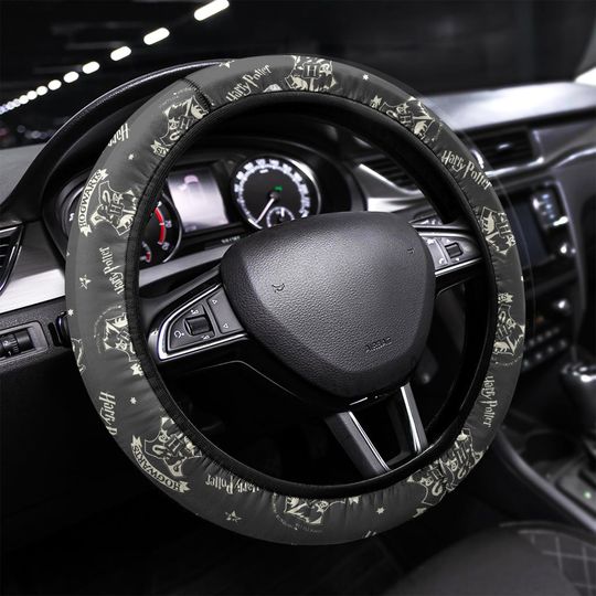 Discover Hogwarts Steering Wheel Cover Harry Potter