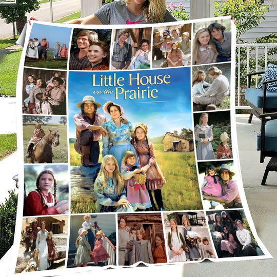 Discover Little House on the Prairie Blanket TV Series Fleece Blanket