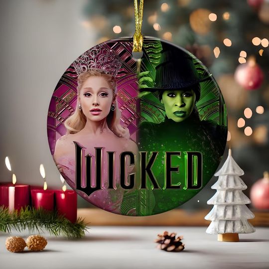 Discover Wicked Christmas Ornament 2024