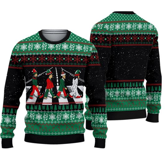 Discover The Music Road Ugly Sweater, All Your Xmas Sweater