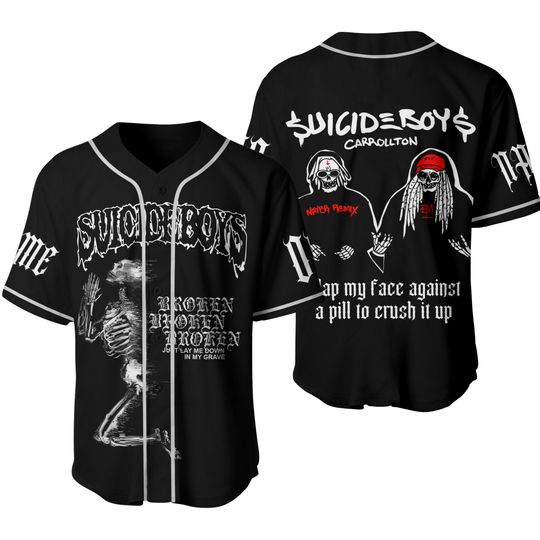 Discover Suicideboys Baseball Jersey, Suicideboys Jersey Shirt