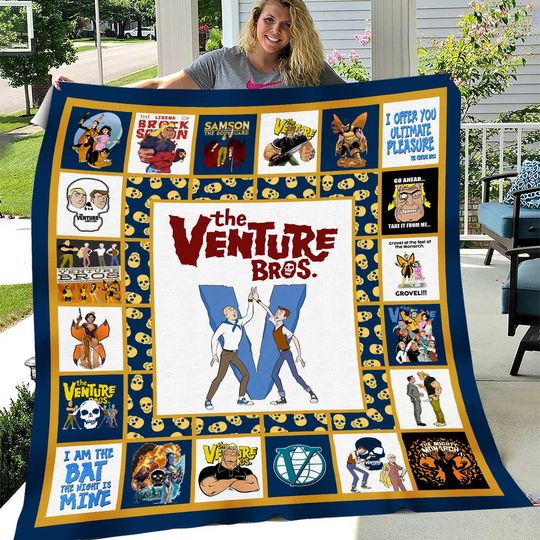 Discover The Venture Bros Blanket The Venture Bros TV Series Fleece Blanket