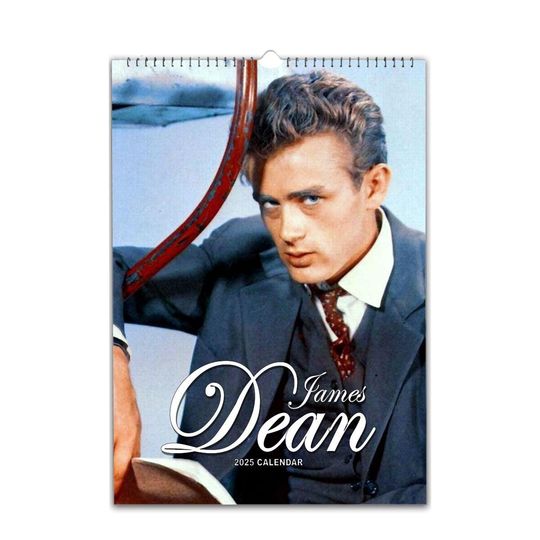 Discover James Dean | 2025/26 | Choose Start Month/Year | Full Photo Personalised Wall Calendar