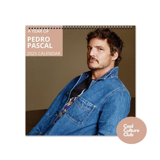 Discover Pedro Pascal Calendar Vol.1 - 2025 Calendar, Wall Calendar 2025, Planner 2025