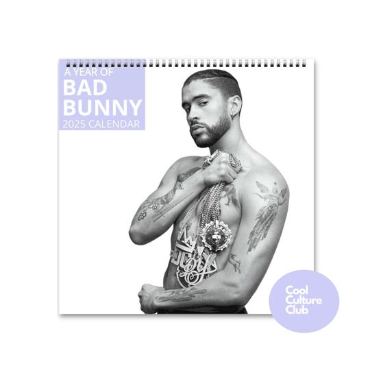 Discover Bad Bunny Calendar Vol.1 - 2025 Calendar, Wall Calendar 2025, Planner 2025