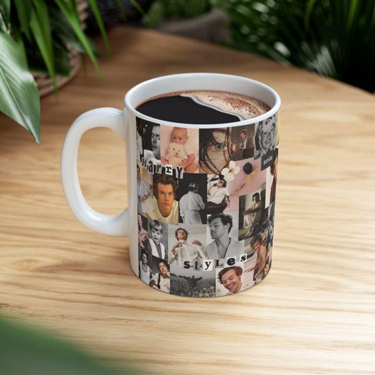 Discover Harry Ceramic Mug, Coffee Mug 11oz & 15 oz - Harry, Tea Cup, Coffee Cup