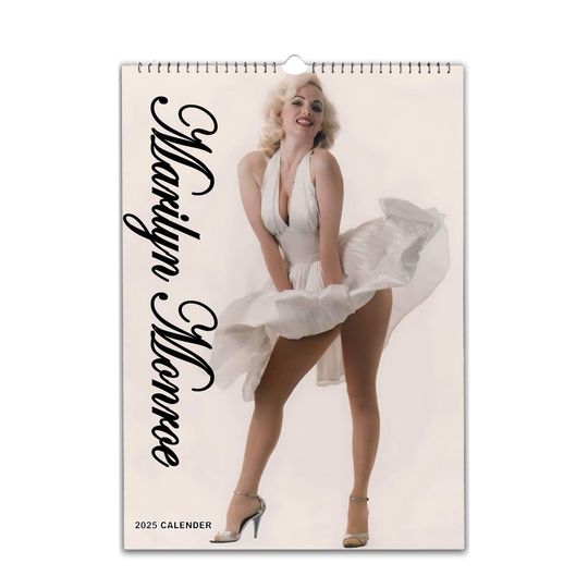Discover 2025 Iconic Marilyn Monroe Beautiful Calendar