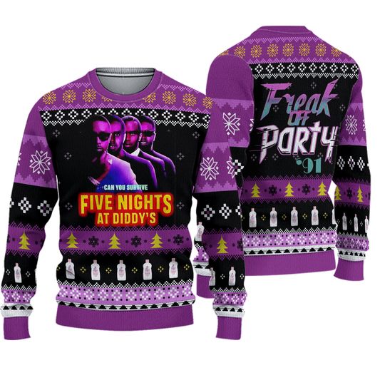 Discover Five Nights at Diddys Ugly Sweater