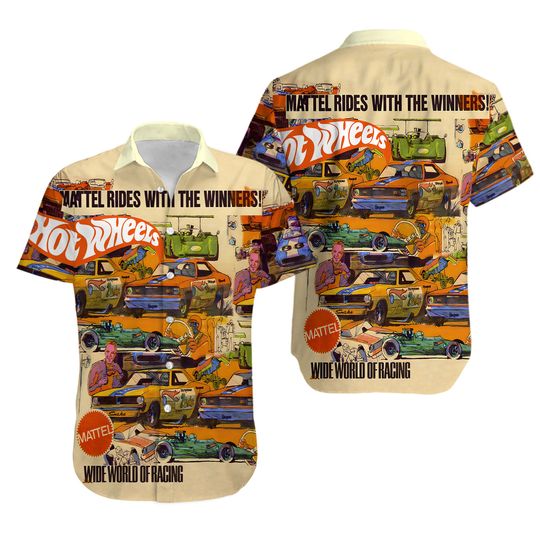 Discover Hot Wheels, Hawaiian Shirt Summer , Gift For Men And Women