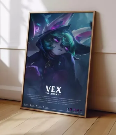 Discover League of Legends Vex Poster Print