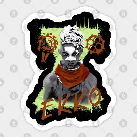 Discover Ekko's Time Warp Trouble - Arcane - Sticker