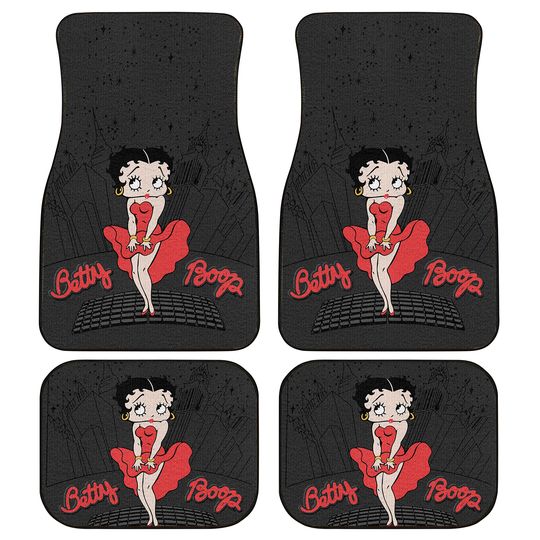 Discover Betty Boop Car Floor Mat, Betty Boop Cat Cartoon Car Floor Mat