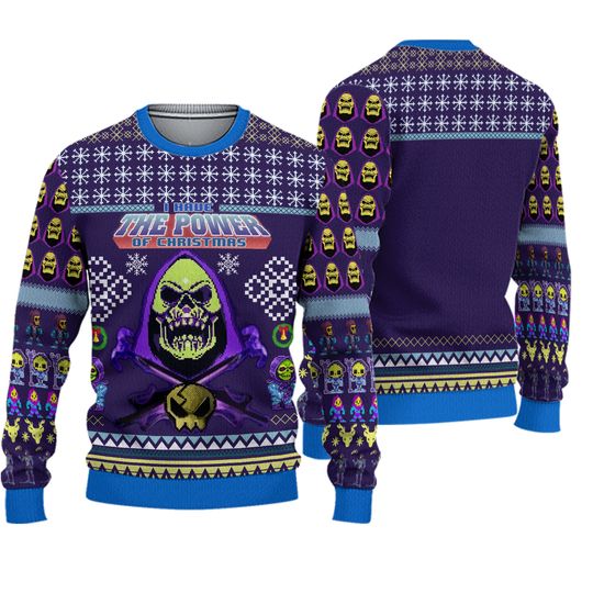 Discover Skeletor Masters of the Universe Ugly Christmas Sweater
