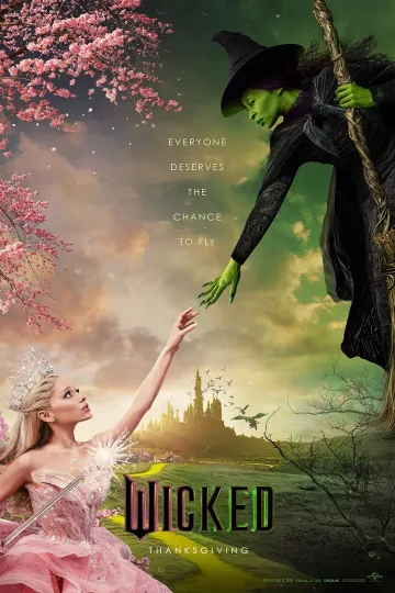 Discover Wicked (2024 Ariana, Cynthia Erivo) Movie Poster - LAS031