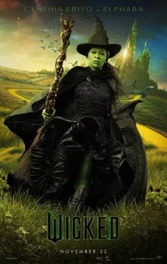 Discover Wicked 2024 Movie Poster - Art Print Wall Decor - LAS384