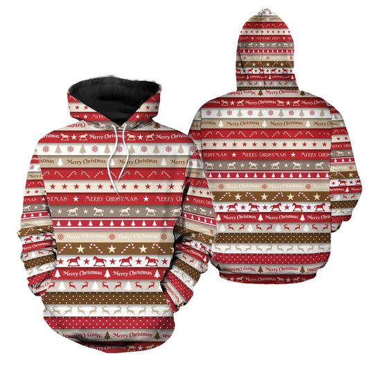 Discover Autumn Winter Merry Christmas Hoodie Joggers Sets