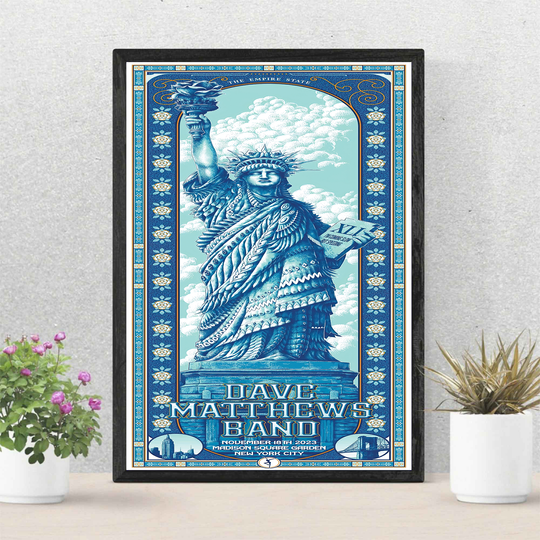 Discover Dave Matthews Band Nov 18, 2023 New York, NY Poster