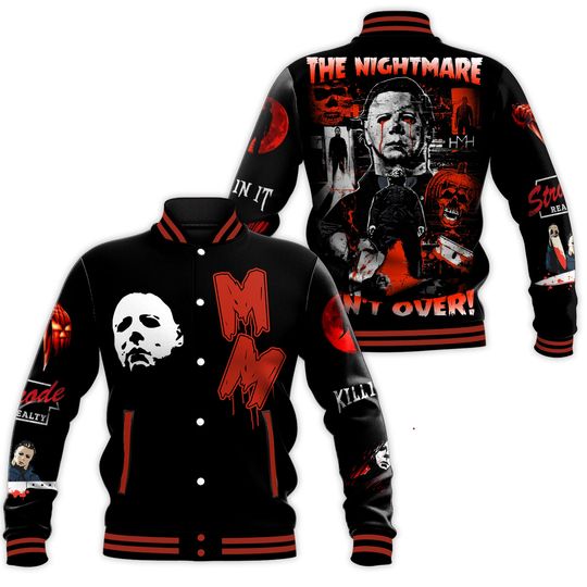 Discover Michael Myers The Nightmare Isn’t Over Baseball Jacket