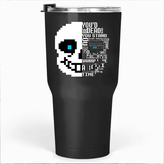 Discover Undertale Sans (2) Tumblers 30 oz