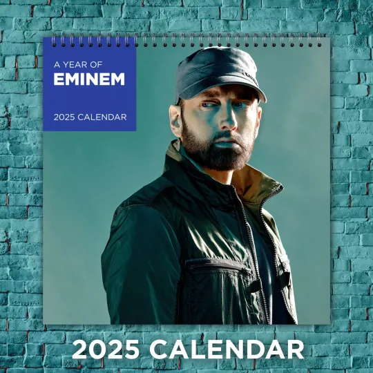 Discover Eminem Calendar 2025, Eminem 2025 Wall Calendar